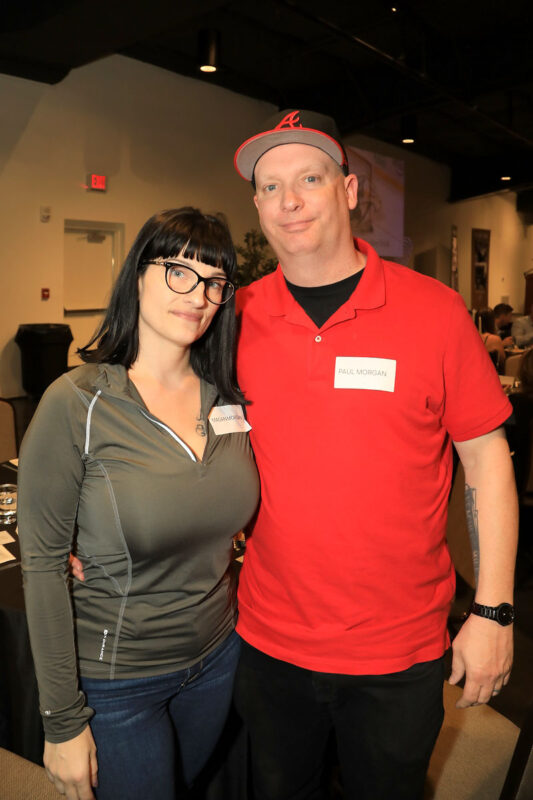 Magan and Paul Morgan Magan and Paul Morgan