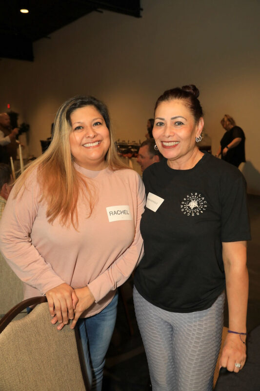 Rachel Hill and Carmen Rodriguez Rachel Hill and Carmen Rodriguez