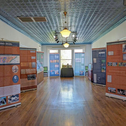 King Iron Exhibit. (Kyle Watts, Clarksville Living Magazine)