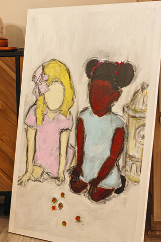 "Marbles" by Lorenzo Swinton. (D.C. Thomas)