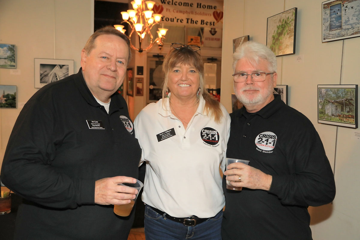 Art Conn, Terrie Williams and Terry Smith Art Conn, Terrie Williams and Terry Smith