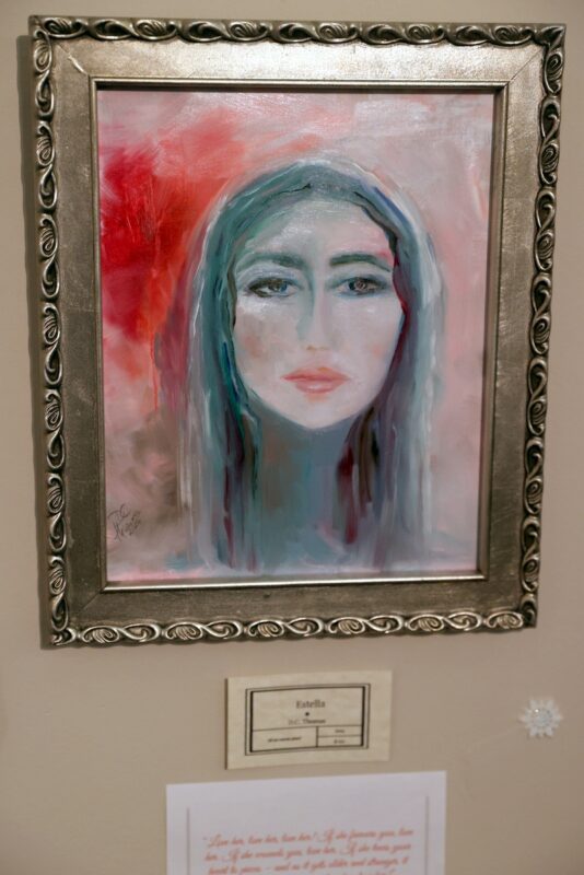 Artwork by Daniela Thomas. (Mark Haynes, Clarksville Living Magazine) Artwork by Daniela Thomas. (Mark Haynes, Clarksville Living Magazine)