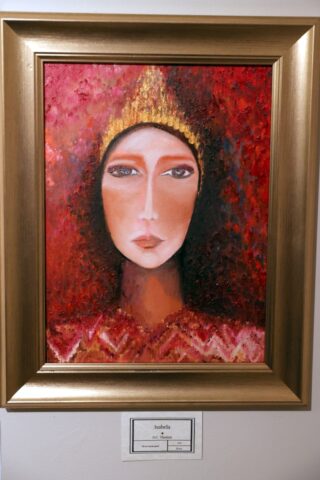 "Isabela" painting by Daniela Thomas. (Mark Haynes, Clarksville Living Magazine)
