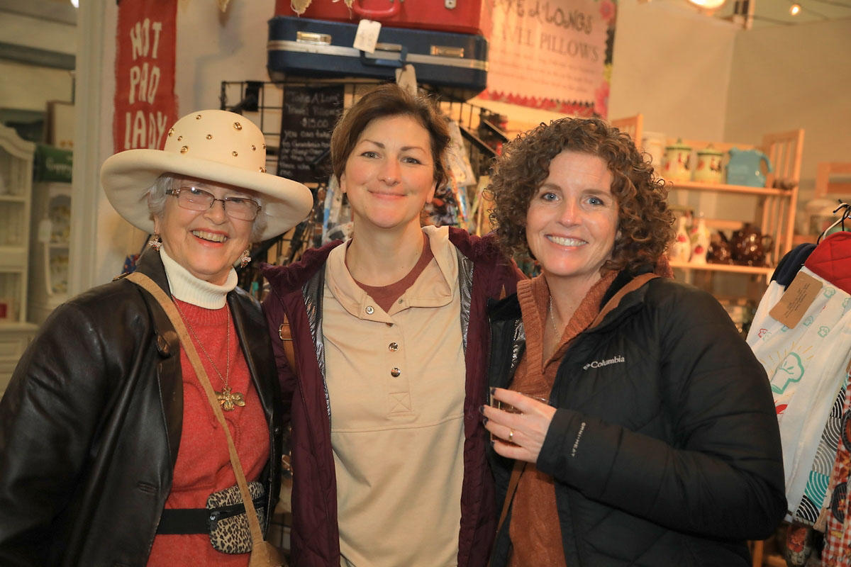 Barbara Beeman, Kelly McNeely and Chrisie Brown Barbara Beeman, Kelly McNeely and Chrisie Brown