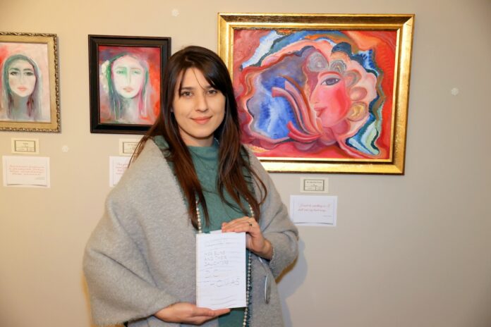 Artist Daniela Thomas. (Mark Haynes, Clarksville Living Magazine)