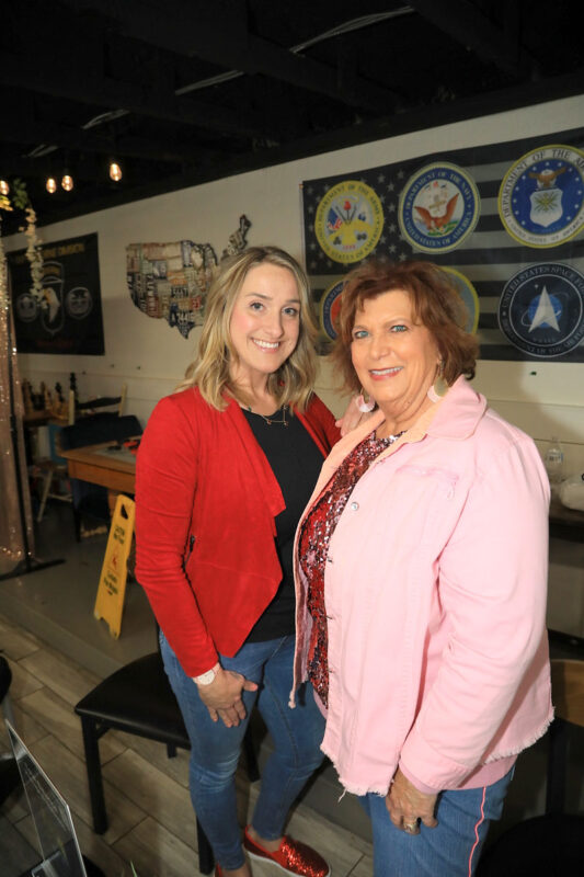 Debbie Albanese and Connie Seymour Debbie Albanese and Connie Seymour