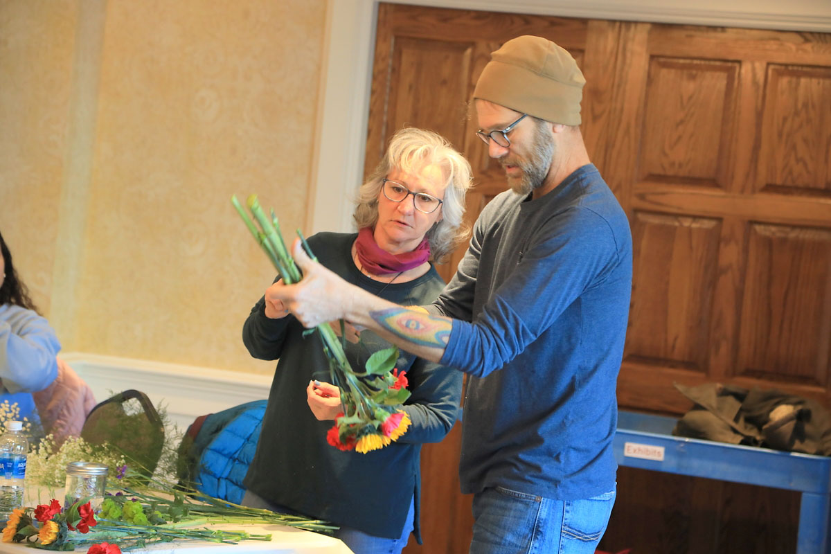 Flower Arranging Workshop with Charley Jordan Flower Arranging Workshop with Charley Jordan