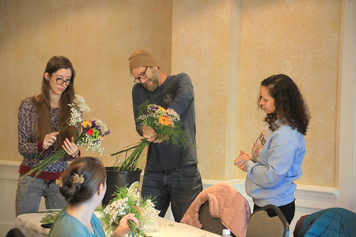 Flower Arranging Workshop with Charley Jordan Flower Arranging Workshop with Charley Jordan