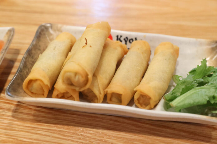 Vegetable Spring Rolls. (Mark Haynes, Clarksville Living Magazine)