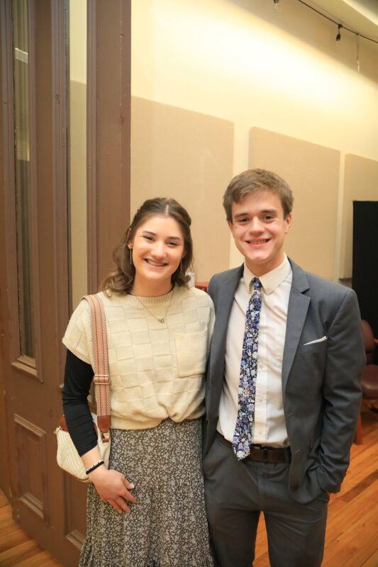 Addison Deardorff and Spencer Hodgkin