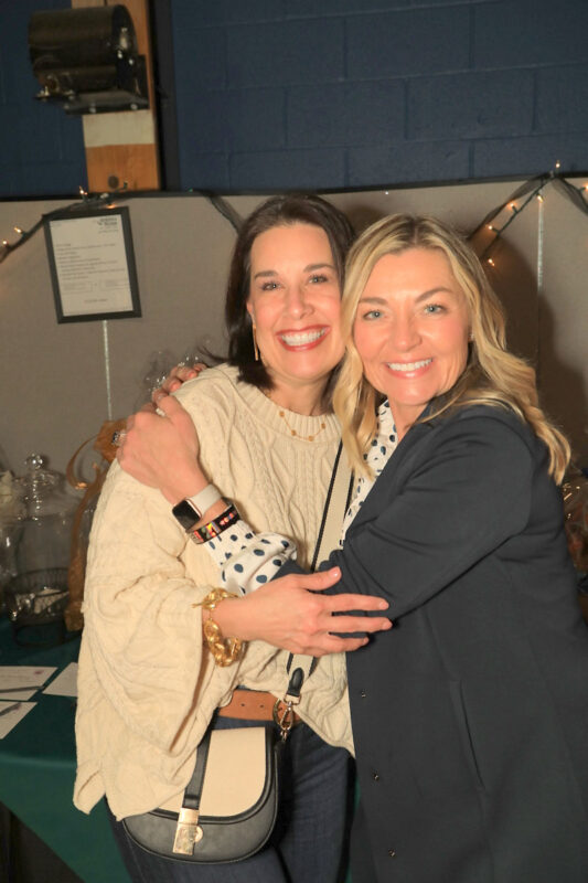 Christine Clark and Pam Rye
