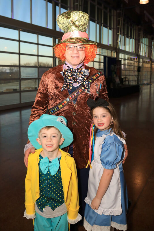 Families having fun at this year&rsquo;s Family Formal &ndash; Mad Hatter Edition