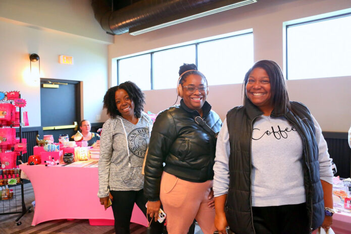 Denay Garrett, Tiffany Irving, Lisa Cooper of Houton