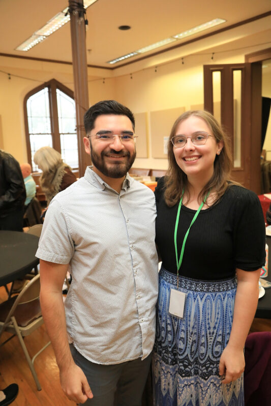 Israel Jimenez and Katelyn Gabler