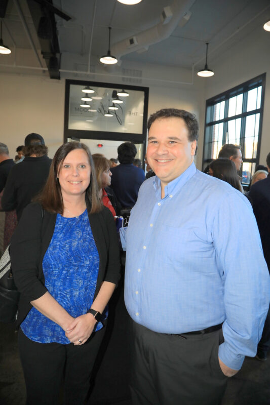 Lea Powell and Shane Shoulders