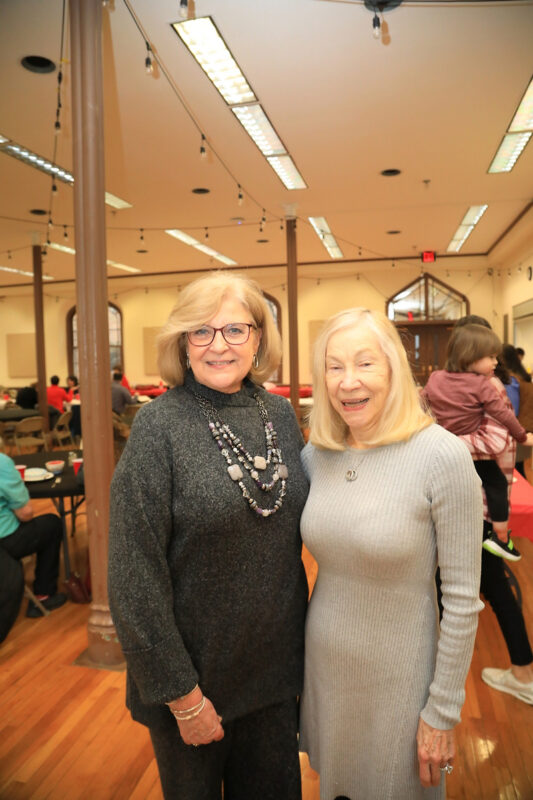 Linda Basham and Fay Hand