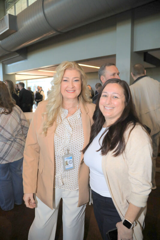 Michelle Smith and Cassy Moline