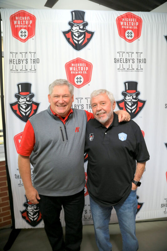 APSU President Michael Licari and Joe Maynard APSU President Michael Licari and Joe Maynard