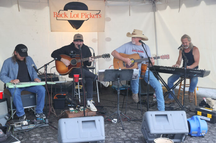 Back Lot Pickers. (Mark Haynes, Clarksville Living Magazine)