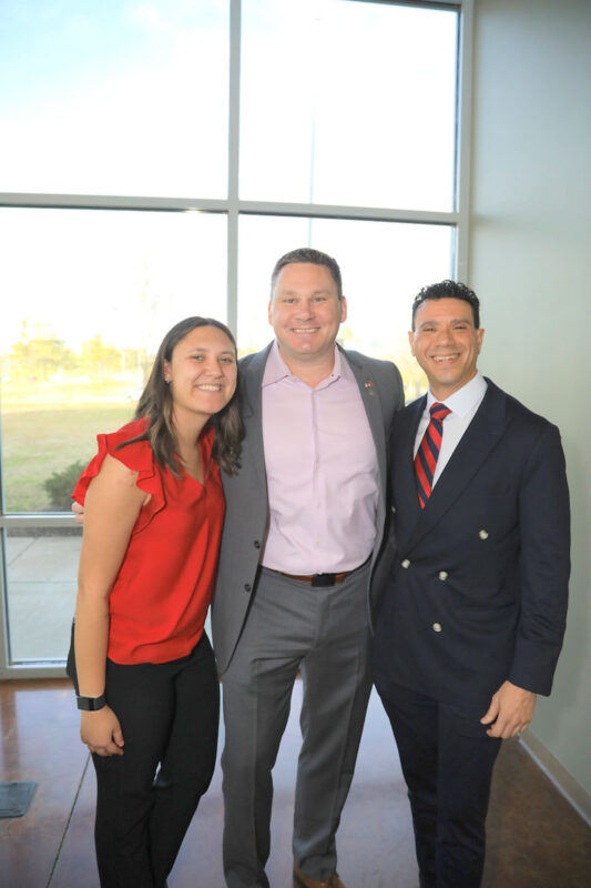 Belle Bagby, Josh Peltz and James Bagby