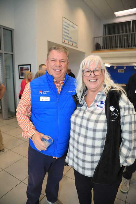 Bob Belvin and Melissa Schaffner Bob Belvin and Melissa Schaffner