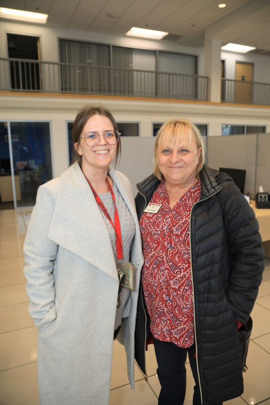 Brandie Duke and Carol Clark Brandie Duke and Carol Clark