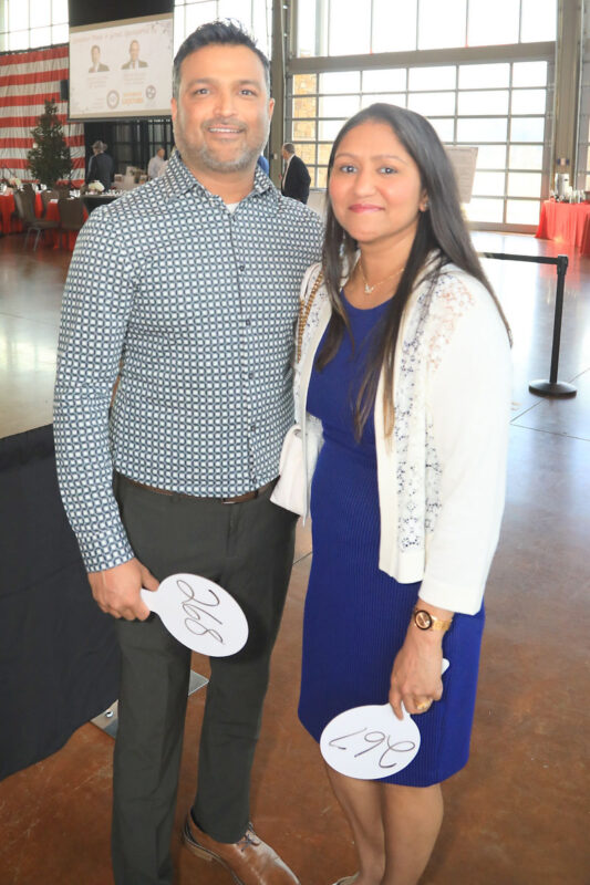 C.K. and Salguni Patel
