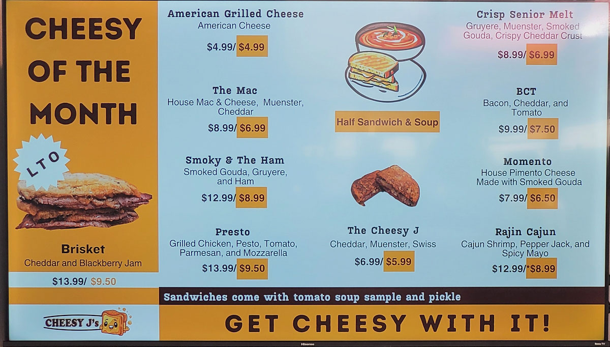 Cheesy J’s Cheesy J’s