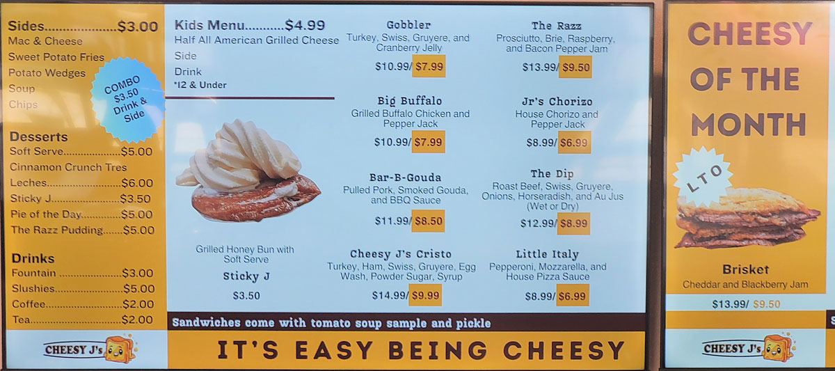 Cheesy J’s Cheesy J’s