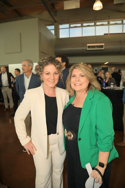 Judge Adrienne Fry and Teresa Cottrell