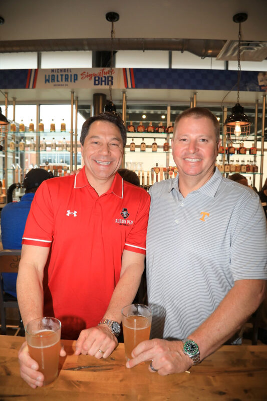 Larry Rocconi and Brent Nicholson Larry Rocconi and Brent Nicholson