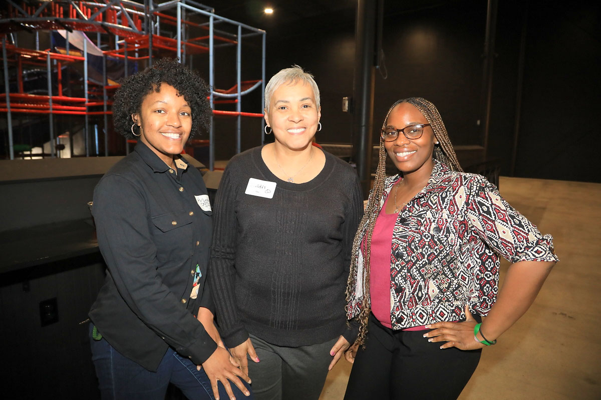 Arlinda Baxter, Edith Thompson and Krista Miller Arlinda Baxter, Edith Thompson and Krista Miller