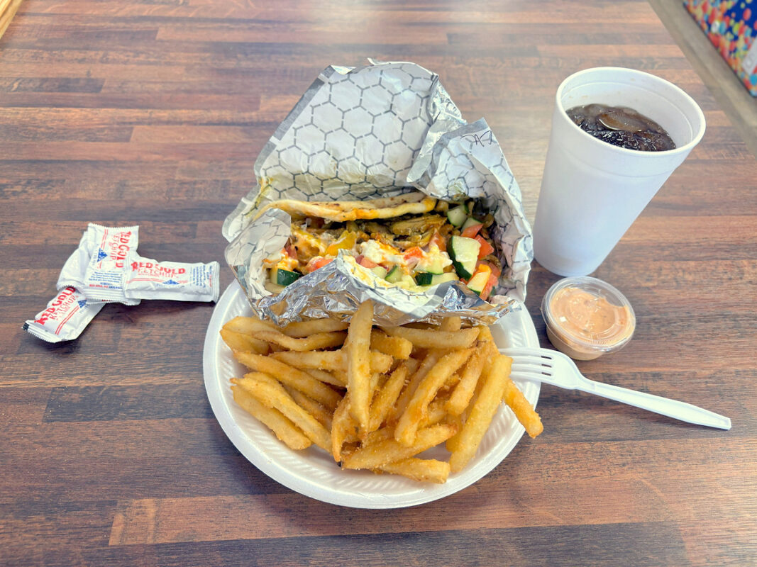 Chicken Gyro. (Matt Schorr)