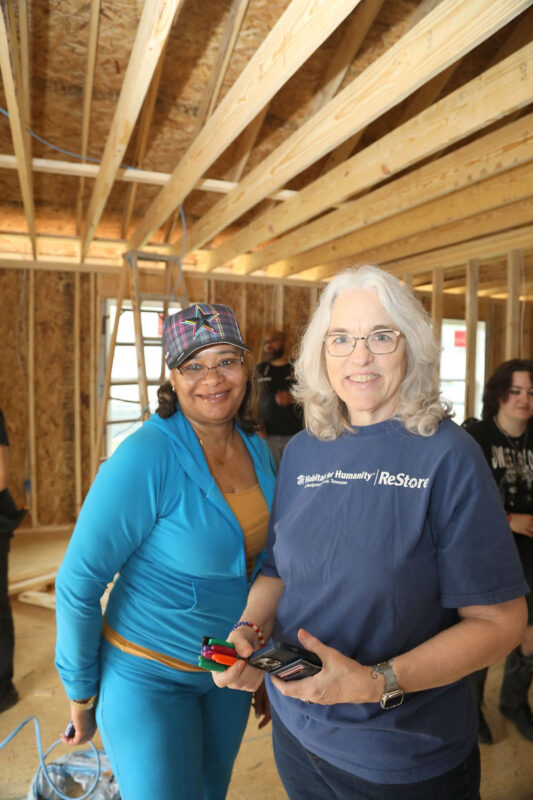 Cinnamon Washington and Penny McEntee Cinnamon Washington and Penny McEntee
