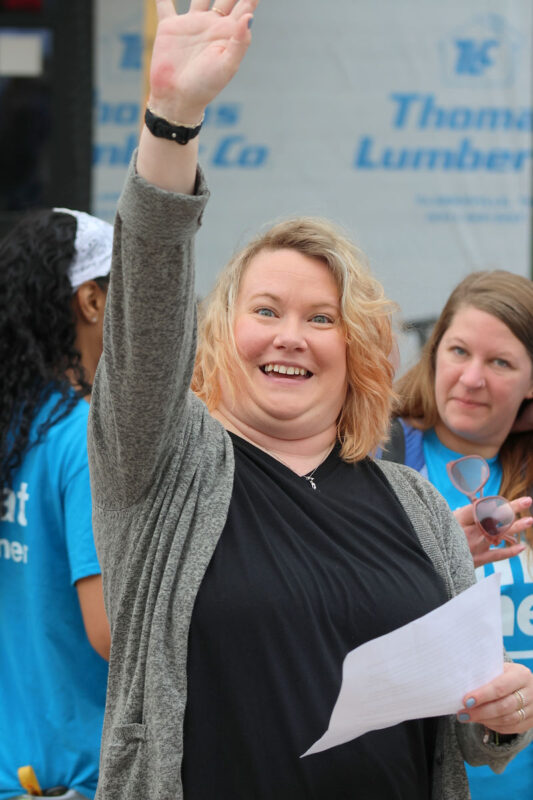 Habitat for Humanity’s Operations Director and Interim Executive Director Kate Gauf Habitat for Humanity’s Operations Director and Interim Executive Director Kate Gauf