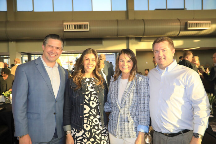 Mayor Wes Golden, Sara Golden, Tricia and John Wallace