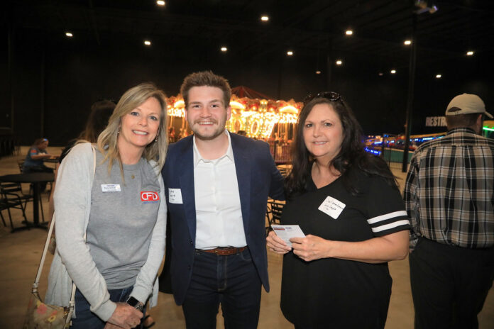 Tracy Schmittou, Jake Travis and Lisa Demonbreun