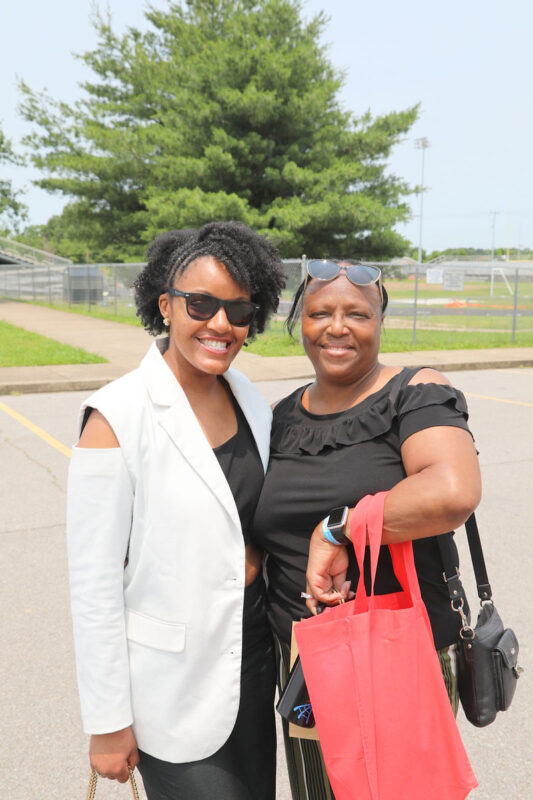 Arlinda Baxter and Claretha Leavell Arlinda Baxter and Claretha Leavell
