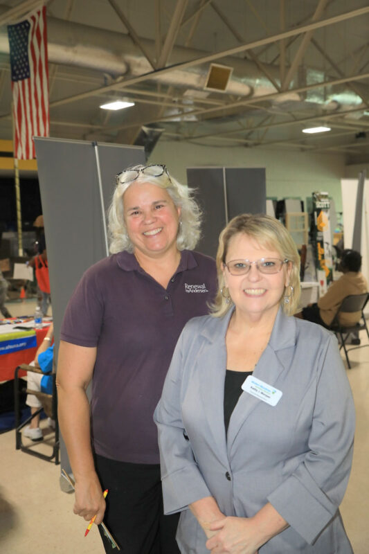 Karen Hunt and Kathy Morgan Karen Hunt and Kathy Morgan