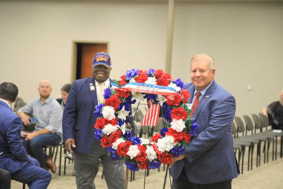 Local Veterans organizations placing wreaths at this year’s Memorial Day Ceremony Local Veterans organizations placing wreaths at this year’s Memorial Day Ceremony