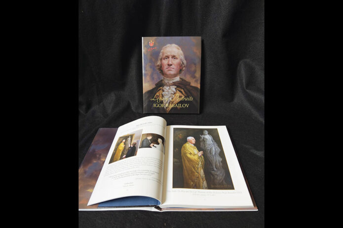 Portrait of Pope Benedict XVI by Igor Babailov, featured in the book Legacy Portraits. Collection: Vatican Museum, Rome. (Courtesy of the Maestro)