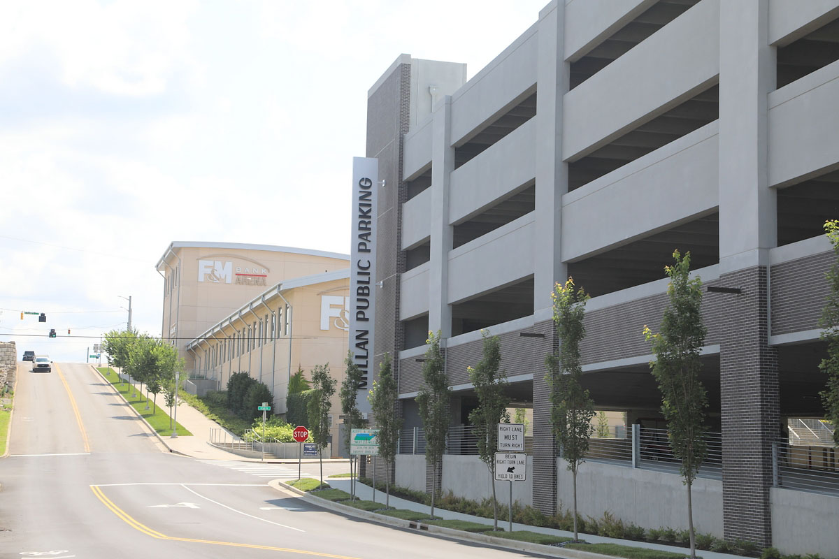 Downtown’s new Millan Parking Facility Downtown’s new Millan Parking Facility