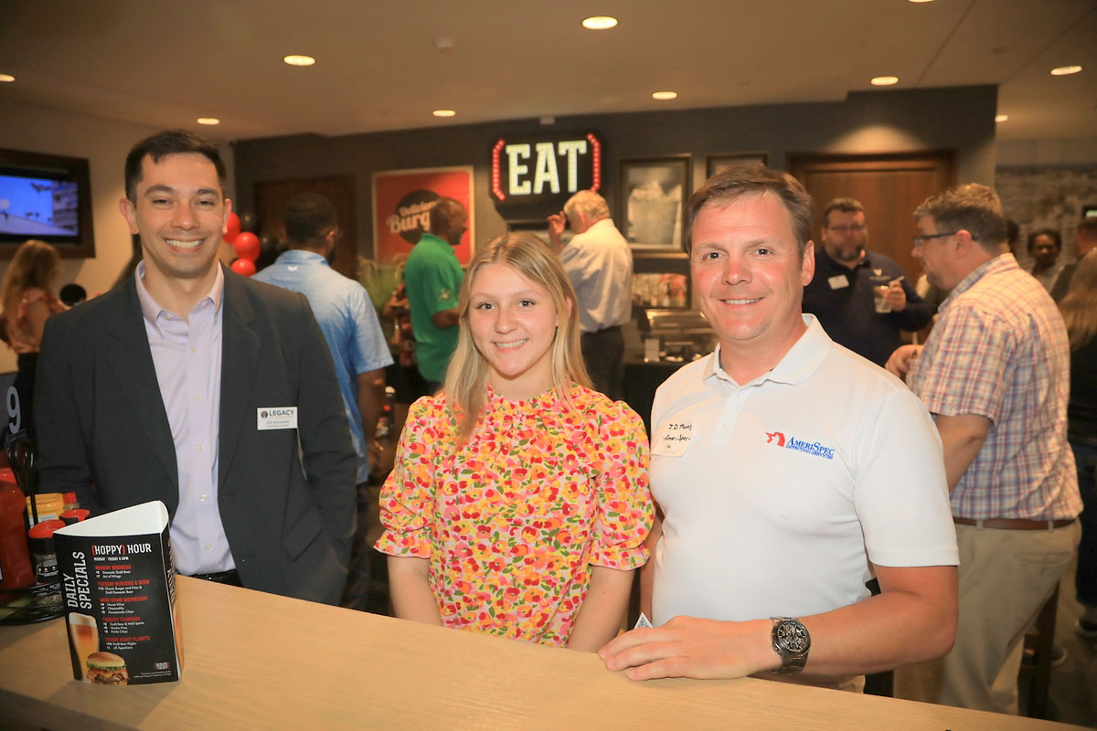 Joe Steigman, Danielle and JD Munns Joe Steigman, Danielle and JD Munns