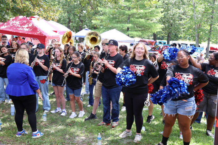 Montgomery Central High School Marching Band. (Mark Haynes, Clarksville Living Magazine)