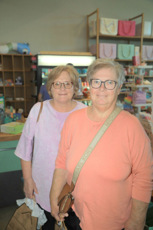 Rebecca Johnson and Brenda Sykes Rebecca Johnson and Brenda Sykes
