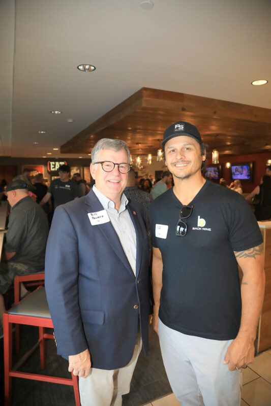 Senator Bill Powers and Cliff Van Rickley Senator Bill Powers and Cliff Van Rickley