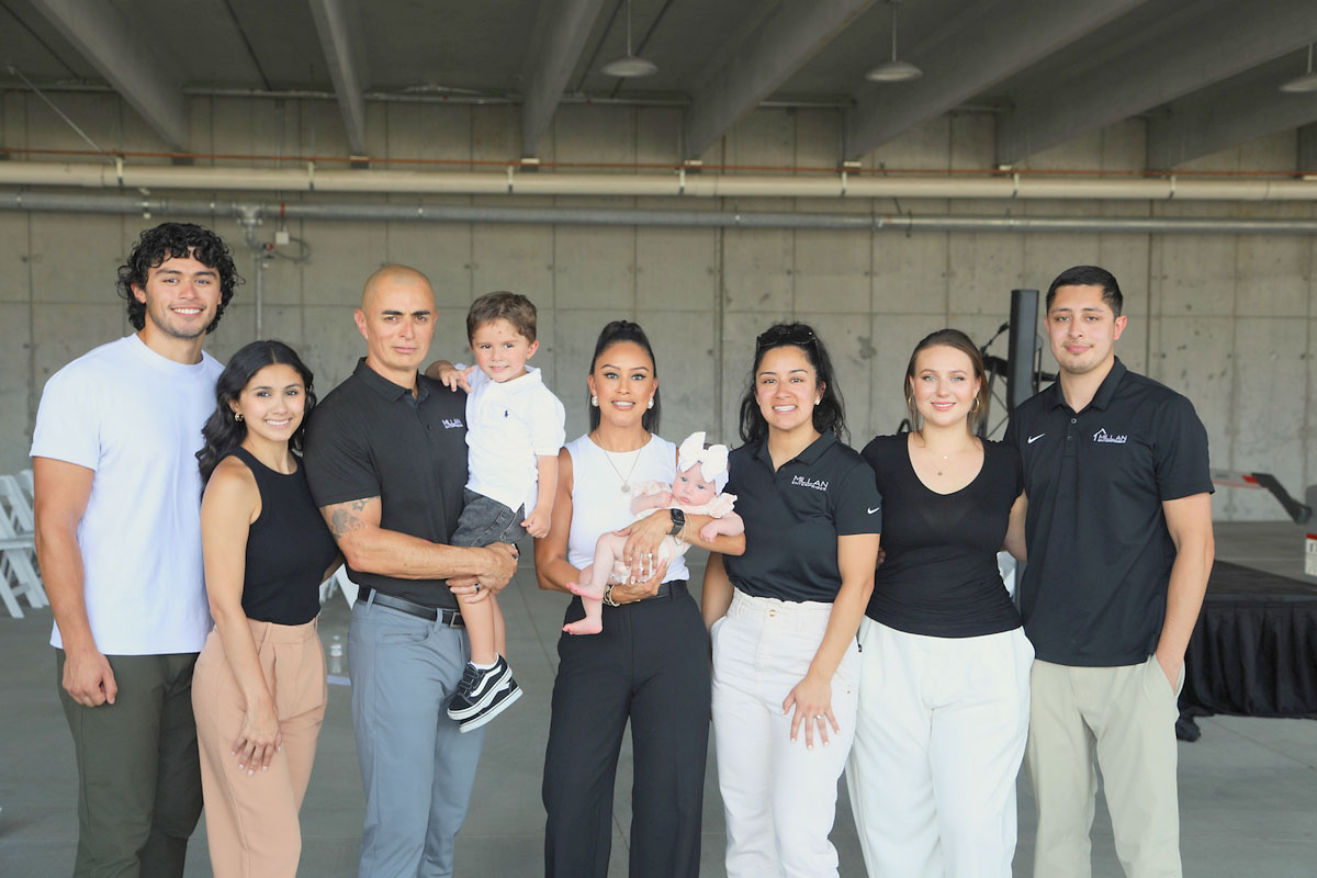 The Millan family The Millan family