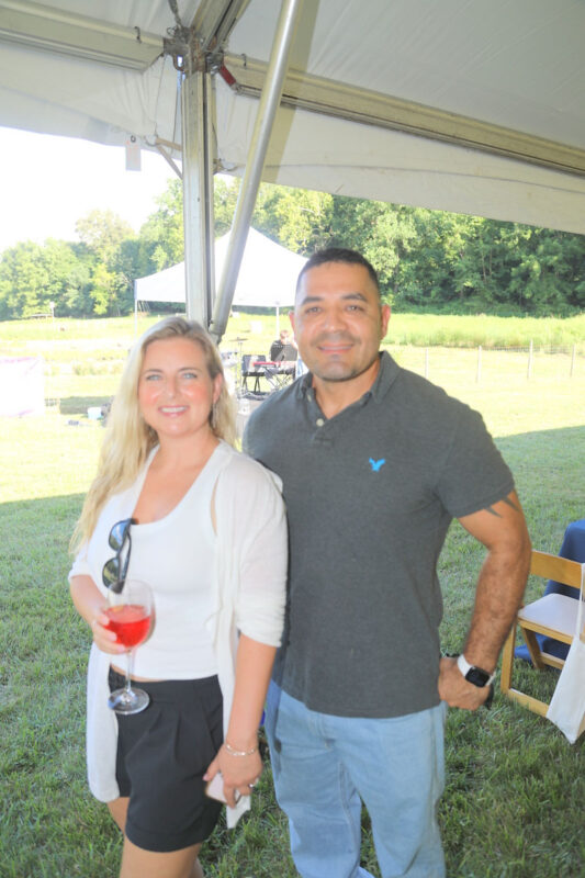 Carla Baker and Jesus Flores Carla Baker and Jesus Flores