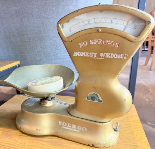 Cheese Scale, Grey’s Fine Cheeses