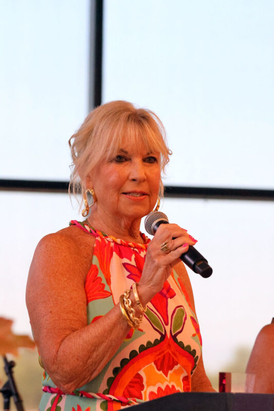 Customs House Museum Guild President Marydith Young welcomed everyone to the 41st Annual Flying High at Oak Grove Racing, Gaming & Hotel Customs House Museum Guild President Marydith Young welcomed everyone to the 41st Annual Flying High at Oak Grove Racing, Gaming & Hotel